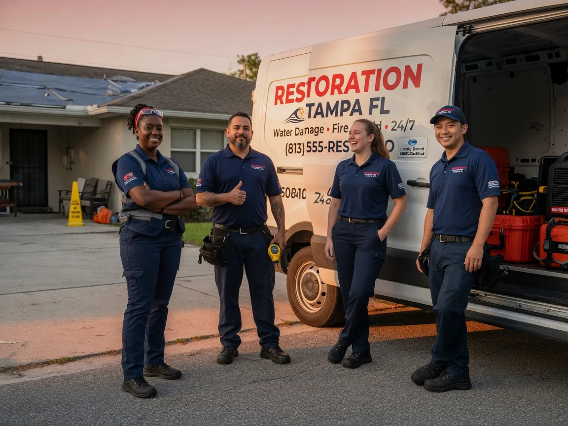 Water Damage Restoration company in Camp, AR